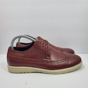 XRay Men's Burgundy Brogue Design Oxfords Shoes XRW642 US Size 10
